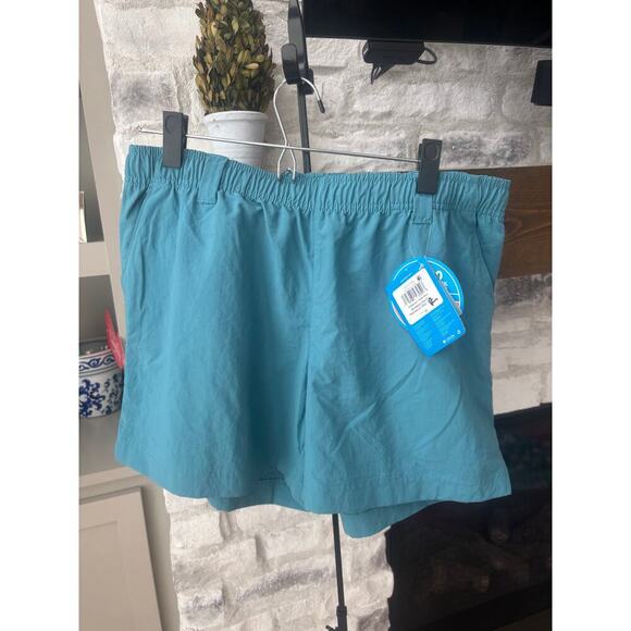 Columbia Women's Blue PFG Backcast Water Shorts Size L - Picture 4 of 8